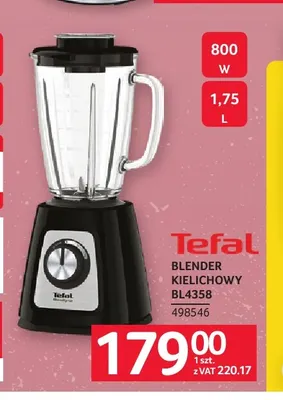 Blender kielichowy BL4358 Tefal promocja w Selgros