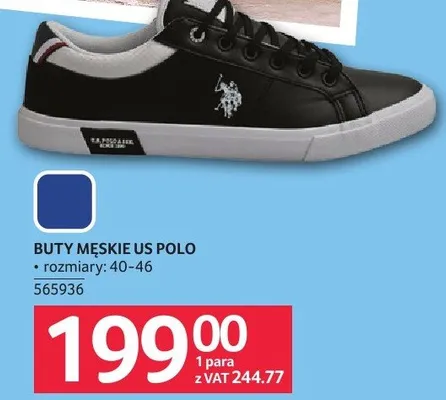 Buty męskie US Polo promocja w Selgros