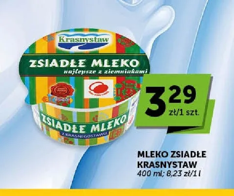 Mleko zsiadłe Krasnystaw promocja w ABC