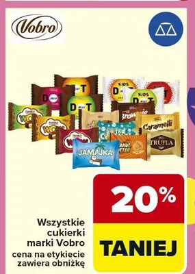 Cukierki promocja w Carrefour Market