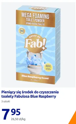 Pieniący się środek do czyszczenia toalety Fabulosa Blue Raspberry promocja w Action