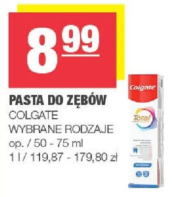 Pasta do Zębów Colgate promocja w SPAR