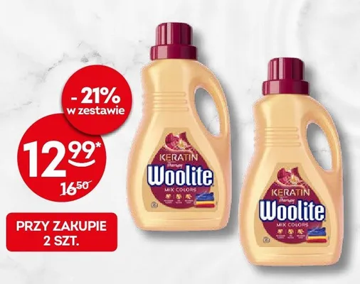 Płyn do prania Woolite kolor promocja w Żabka