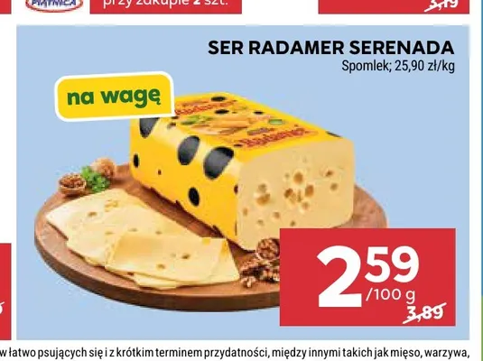 Ser radamer Serenada promocja w Stokrotka