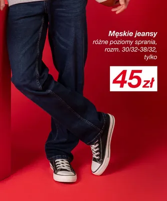 Jeansy męskie promocja w KiK