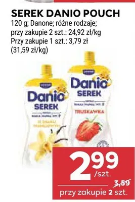 Serek danio pouch różne rodzaje promocja w Stokrotka