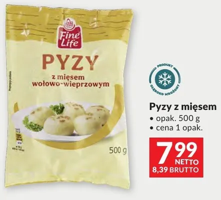 Pyzy z mięsem Fine Life promocja w Makro