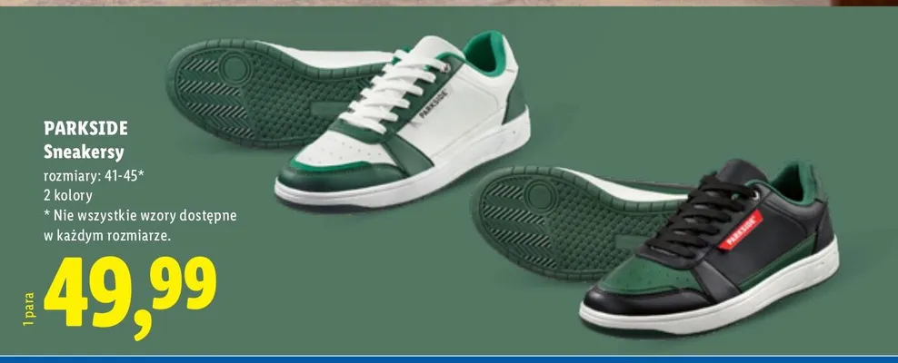 Sneakersy promocja w Lidl