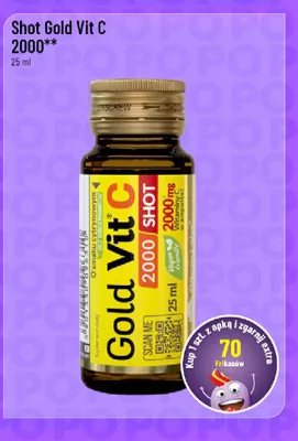 Shot Gold Vit C 2000 Olimp Labs promocja w POLOmarket