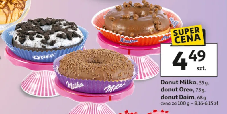 Donut Oreo  promocja w Auchan