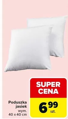 Poduszka jasiek promocja w Carrefour