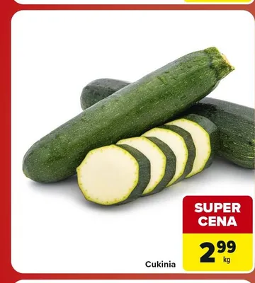 Cukinia promocja w Carrefour Market