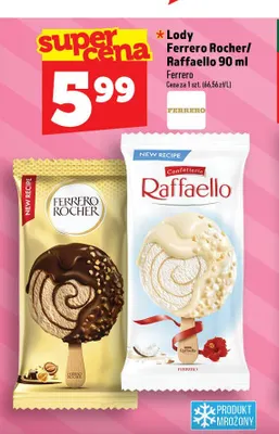 Lody Raffaello promocja w TOPAZ