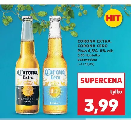 Piwo Corona promocja w Kaufland