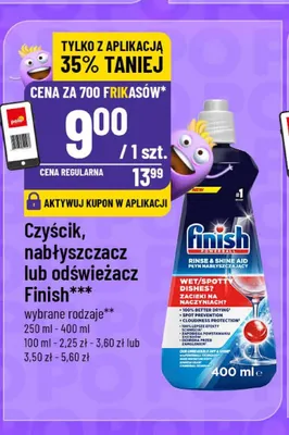 Czyścik Finish promocja w POLOmarket