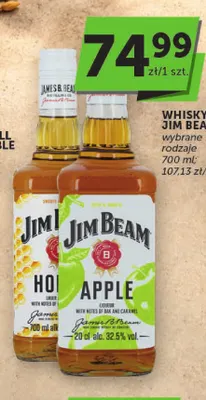 Whisky Jim Beam Honey promocja w Groszek