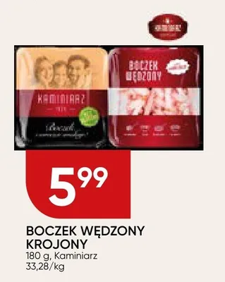 Boczek wędzony krojony promocja w Chata Polska