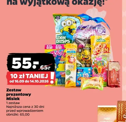 Zestaw prezentowy Misiek promocja w Netto