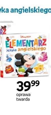 Książka Disney Uczy Elementarz języka angielskiego promocja w Empik