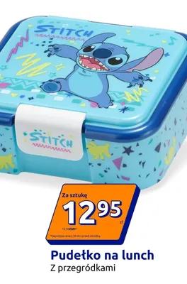 Pudełko na lunch z przegródkami promocja w Action