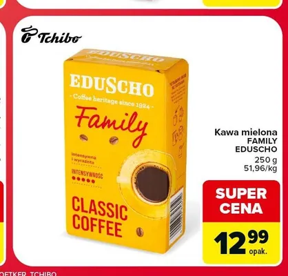 Kawa mielona Eduscho Family promocja w Carrefour