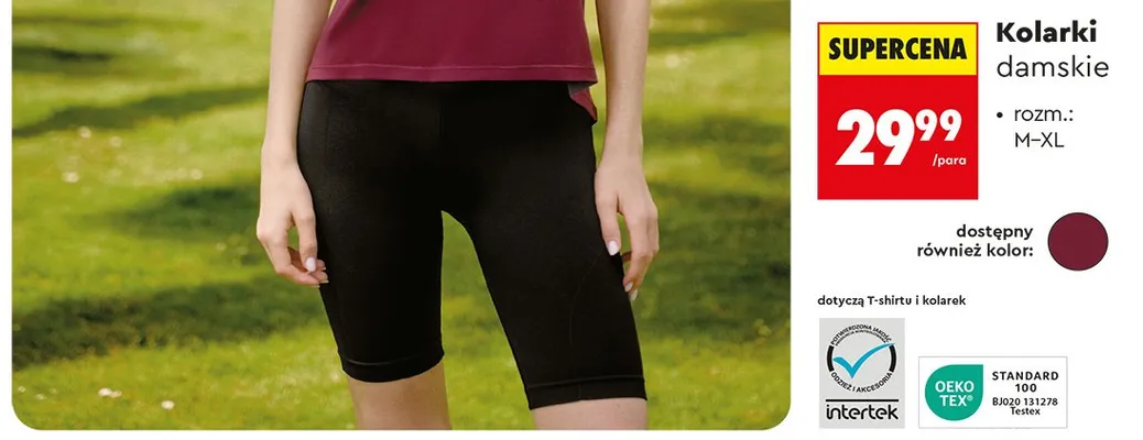 Kolarki damskie promocja w Biedronka