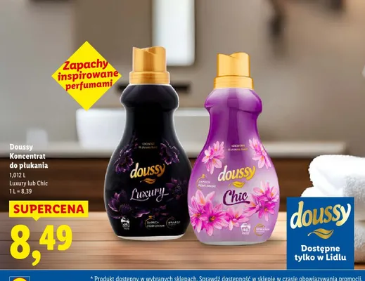 Koncentrat do płukania Doussy Luxury  promocja w Lidl
