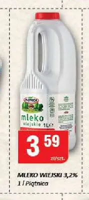 Mleko wiejskie Piątnica 3,2% promocja w Chorten