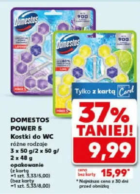 Kostki do WC różne rodzaje 3x50g/2x50g/3x40g opakowanie promocja w Kaufland