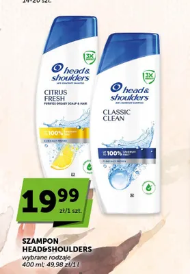 Szampon Head & Shoulders Classic Clean promocja w ABC