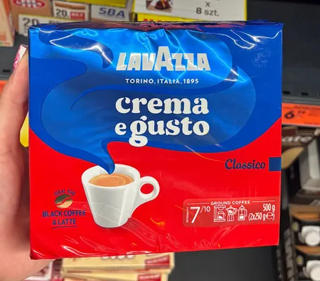 Kawa mielona Crema e Gusto Classico 2-pak promocja w Biedronka