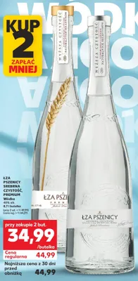 Wódka Łza Pszenicy Premium promocja w Kaufland