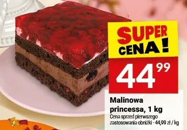 Malinowa princessa promocja w Twój Market