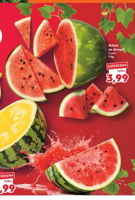 Arbuz ze skrzyni luzem promocja w Kaufland