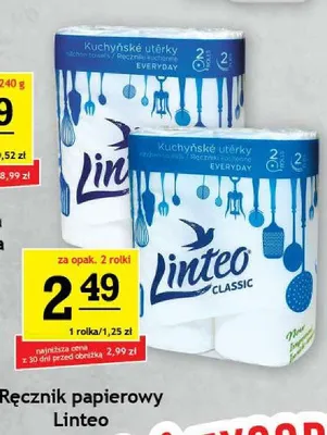 Ręcznik papierowy Linteo Classic promocja w Gram Market