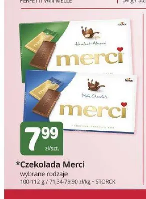 Czekolada Merci Milk Chocolate promocja w Marketvita