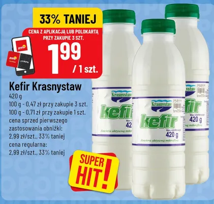 Kefir Krasnystaw promocja w POLOmarket