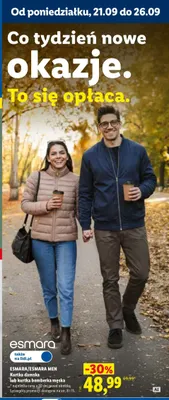 Kurtka damska Esmara promocja w Lidl