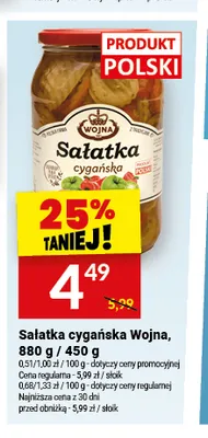 Sałatka cygańska Wojna promocja w Twój Market