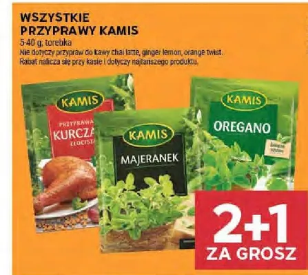 Przyprawy kamis promocja w Stokrotka