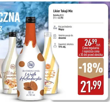 Likier promocja w Aldi