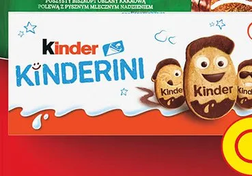 Ciasteczka Kinderini  promocja w Biedronka