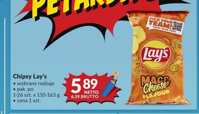 Chipsy Lay's promocja w Makro