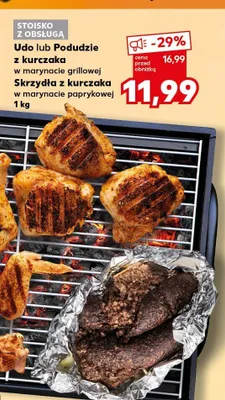 Podudzie z kurczaka w marynacie grillowej promocja w Kaufland