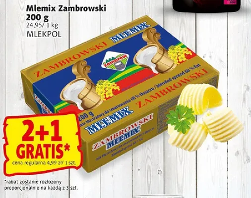 Mlemix Zambrowski Mlekpol promocja w Prim Market