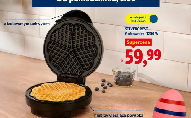 Gofrownica promocja w Lidl