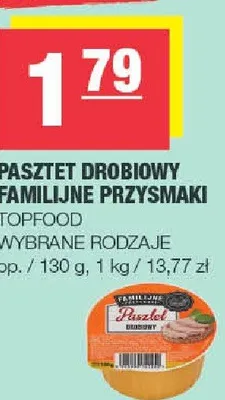 Pasztet drobiowy familijne przysmaki promocja w SPAR