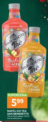 Napój Ice Tea San Benedetto promocja w Stokrotka