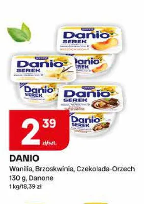 Serek homogenizowany Danio Brzoskwinia promocja w Chorten
