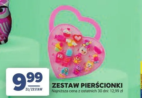 Zestaw pierścionki promocja w Stokrotka